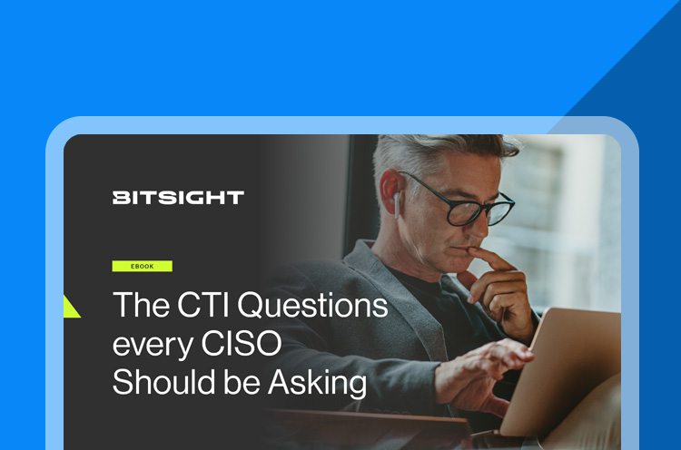 The CTI Questions every CISO Should be Asking Cover