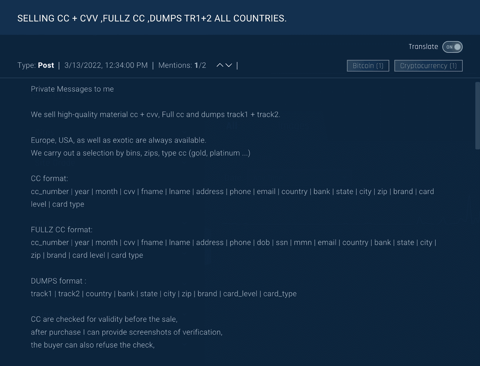 APTs on the dark web graphic13