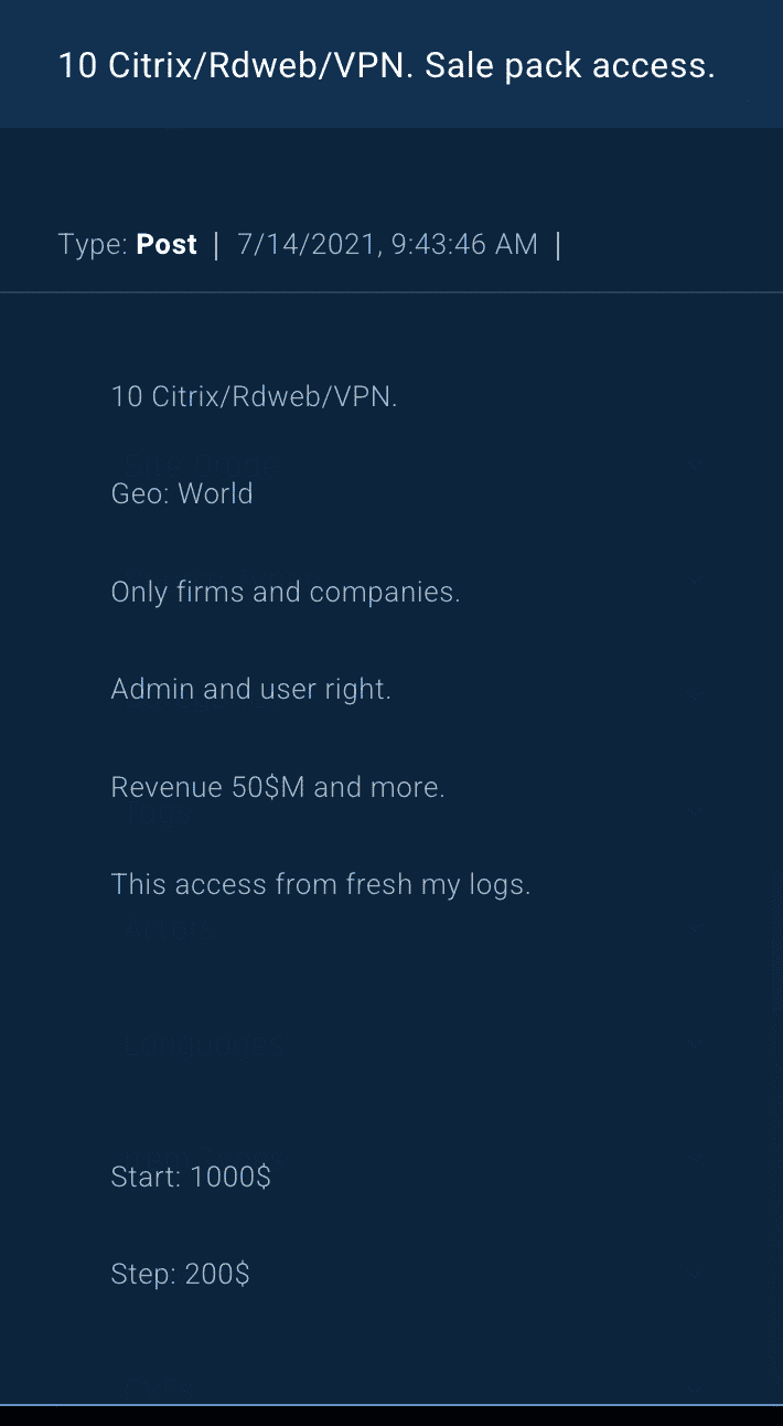 APTs on the dark web graphic5