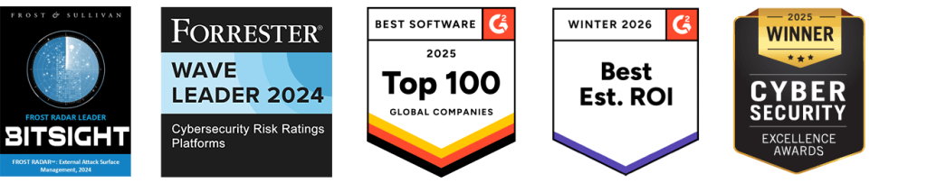 Bitsight cyber risk intelligence awards