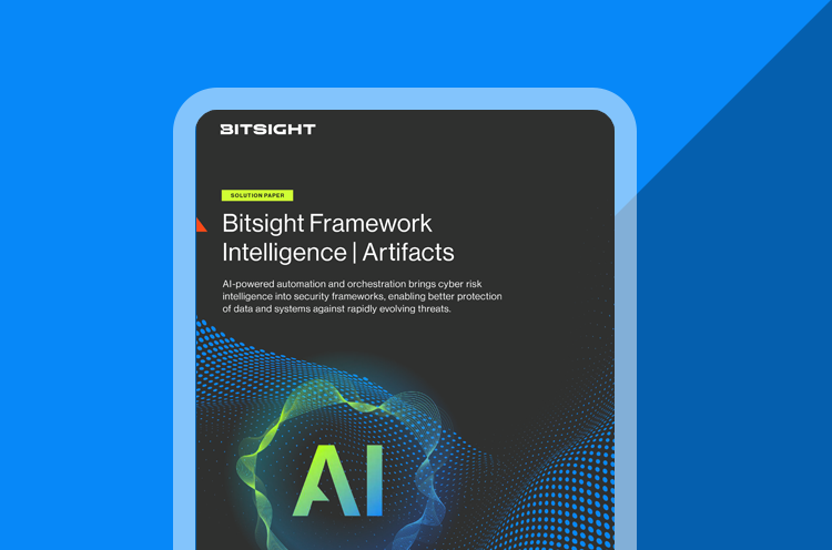 Bitsight framework intelligence cover