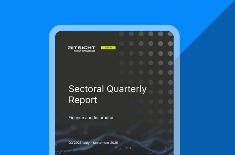 Sectoral Quarterly Report - Finance and Insurance cover